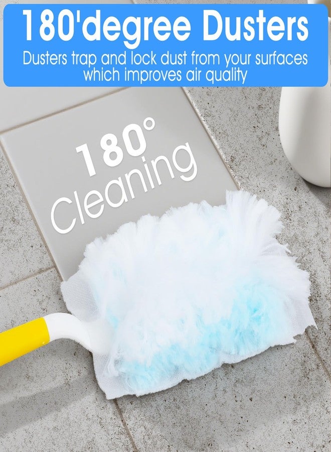 Kifmurase 80PCS Electrostatic Duster Refills Compatible with Swiffer Duster, Feather Microfiber Dusters Disposable Alternative, Multi Surface 180° Dusters Replacement for Home Cars Blinds Cleaning - Image 3